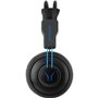 Casque gamer - Filaire - ERAZER - MD 88640 Gaming Headset - PC ou console - Noir / Bleu