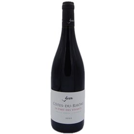 Domaine Garon Cuvée La Part des Vivants 2022 Côtes du Rhône - Vin rouge de la Vallée du Rhône