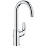 Mitigeur monocommande lavabo - GROHE Swift - 24330001 - Chromé - Taille L - Bec haut - Economie d'eau