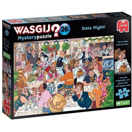 Puzzle - JUMBO - Wasgij Original 44 1000 pcs - Imaginez et devinez ce que les gens voient