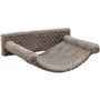 Mur d'escalade pour chats - KERBL - MONTE BALDO - 6 pieces - Gris - Niche vaste