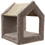 Mur d'escalade pour chats - KERBL - MONTE BALDO - 6 pieces - Gris - Niche vaste