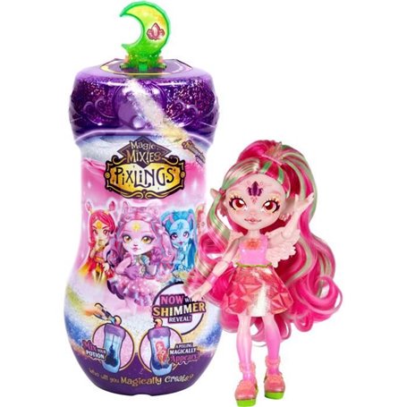 Poupée Pixling Fée Saison 2 - MAGIC MIXIES - Poupée magique en flacon