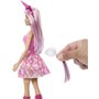 Barbie-Poupées Licorne avec cheveux fantaisie et tenues effet dégradé HRR13