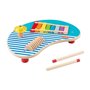 Fisher-Price-Table musicale en bois avec instruments de percussion HXT91