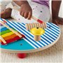 Fisher-Price-Table musicale en bois avec instruments de percussion HXT91