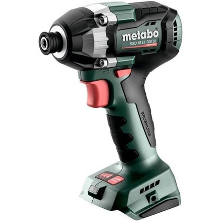 Visseuse a choc sans fil - METABO - SSD 18 LT 200 BL - 18 V - 200 Nm - Professionnelle