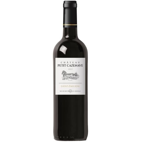 Château Petit Cazenave 2022 Saint-Emilion - Vin rouge de Bordeaux