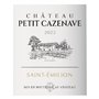 Château Petit Cazenave 2022 Saint-Emilion - Vin rouge de Bordeaux