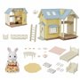 Coffret Le cottage au toit bleu - SYLVANIAN FAMILIES - 5671 - Pour Enfant de 5 ans et plus - Mobilier inclus