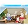 Coffret Le cottage au toit bleu - SYLVANIAN FAMILIES - 5671 - Pour Enfant de 5 ans et plus - Mobilier inclus