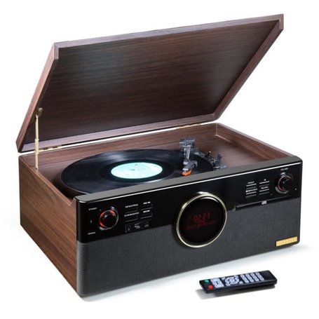 Tourne-disque TECHNAXX DAB BLUETOOTH RECORD-PLAYER TX-137 - Phono