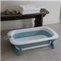 Baignoire pliable - THERMOBABY - BALNÉA - Compact - Bouchon de vidange - Jusqu'a 18 mois - Bleu