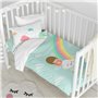 Parure de couette HappyFriday Happynois Rainbow Multicouleur Lit de bébé 2 Pièces