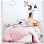 Housse de Couette HappyFriday Blanc Blush Multicouleur 200 x 200 cm