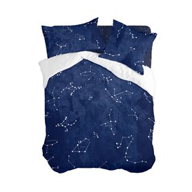 Housse de Couette HappyFriday Blanc Cosmos  Multicouleur 260 x 220 cm