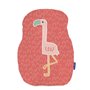 Coussin HappyFriday Moshi Moshi Multicouleur Flamant rose 40 x 30 cm