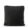 Housse de coussin HappyFriday HF Living Piping Felt Noir 50 x 50 cm