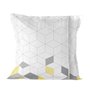 Taie d'oreiller HappyFriday Blanc Symmetry Multicouleur 80 x 80 cm