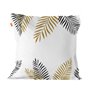 Taie d'oreiller HappyFriday Blanc Foliage Multicouleur 80 x 80 cm