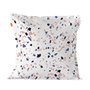 Taie d'oreiller HappyFriday Blanc Terrazzo Multicouleur 80 x 80 cm