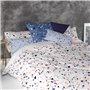 Housse de coussin HappyFriday Blanc Terrazzo  Multicouleur 60 x 60 cm