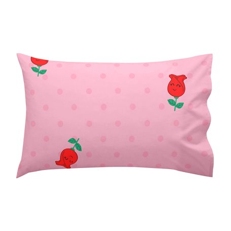 Taie d'oreiller HappyFriday Mr Fox Magic Rose Multicouleur 50 x 30 cm