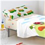 Drap housse HappyFriday MR FOX Multicouleur 90 x 200 x 32 cm