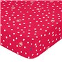 Drap housse HappyFriday MR FOX Rouge Multicouleur 60 x 120 x 14 cm