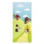 Serviette de toilette HappyFriday Mr Fox Piggys Multicouleur 70 x 150 cm
