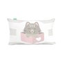 Housse de coussin HappyFriday Kitty Multicouleur 50 x 30 cm