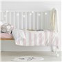 Parure de couette HappyFriday Happynois Kitty Multicouleur Lit de bébé 2 Pièces