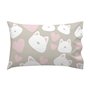 Parure de couette HappyFriday Happynois Kitty Multicouleur Lit de bébé 2 Pièces