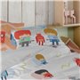 Housse de coussin HappyFriday Beep Multicouleur 50 x 30 cm