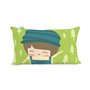 Housse de coussin HappyFriday Train Multicouleur 50 x 30 cm