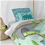 Housse de coussin HappyFriday Train Multicouleur 50 x 30 cm