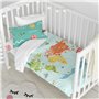 Parure de couette HappyFriday Happynois World Map Multicouleur Lit de bébé 2 Pièces