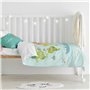 Parure de couette HappyFriday Happynois World Map Multicouleur Lit de bébé 2 Pièces