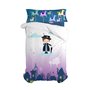 Parure de couette HappyFriday Mr Fox Nanny Multicouleur Lit 1 persone 2 Pièces