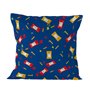 Taie d'oreiller HappyFriday Baleno Teen Blue Hotdog Multicouleur 60 x 60 cm