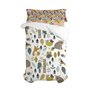 Drap housse HappyFriday MOSHI MOSHI Multicouleur 105 x 200 x 32 cm