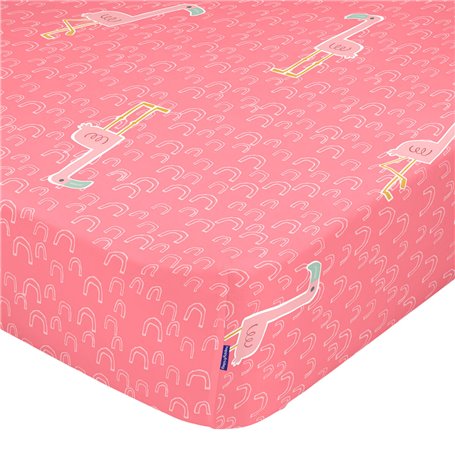 Drap housse HappyFriday MOSHI MOSHI Multicouleur 105 x 200 x 32 cm