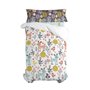 Drap housse HappyFriday MOSHI MOSHI Multicouleur 105 x 200 x 32 cm