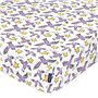 Drap housse HappyFriday LE PETIT PRINCE Multicouleur 60 x 120 x 14 cm Oiseaux