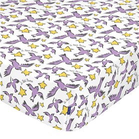 Drap housse HappyFriday LE PETIT PRINCE Multicouleur 105 x 200 x 32 cm