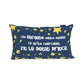 Housse de coussin HappyFriday Le Petit Prince Son avion Multicouleur 50 x 30 cm