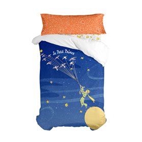 Parure de couette HappyFriday Le Petit Prince Migration Multicouleur Lit 1 persone 2 Pièces