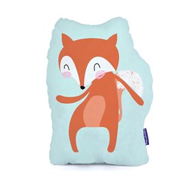 Coussin HappyFriday Moshi Moshi Multicouleur Renard Fantaisie 40 x 30 cm