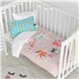 Parure de couette HappyFriday Moshi Moshi Fantasy Multicouleur Lit de bébé 2 Pièces