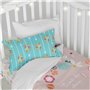 Parure de couette HappyFriday Moshi Moshi Fantasy Multicouleur Lit de bébé 2 Pièces